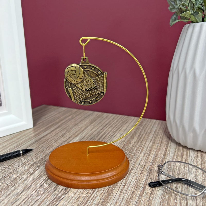 Bard's Fruitwood Ornament Stand, Medium, 6.5" H x 4" W x 3.375" D - Image 4
